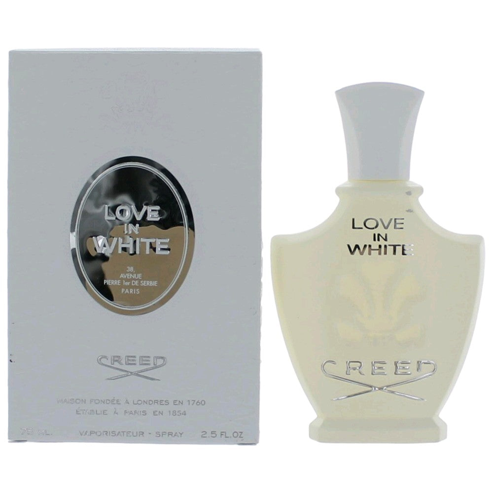 Bottle of Love in White by Creed, 2.5 oz Millesime Eau De Parfum Spray for Women